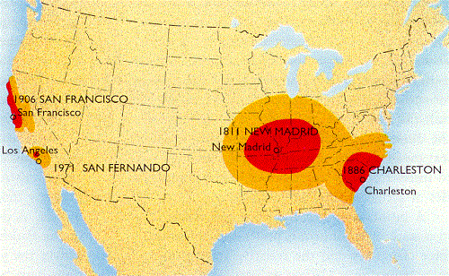 Comparing two earthquakes with similar magnitude.