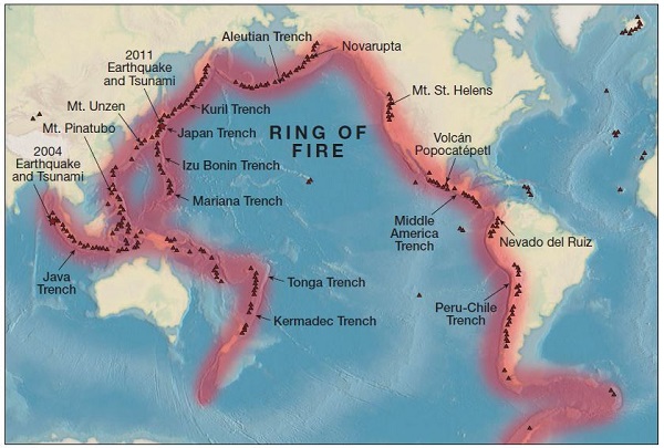 St. Helens part of volcanic 'Ring of Fire'