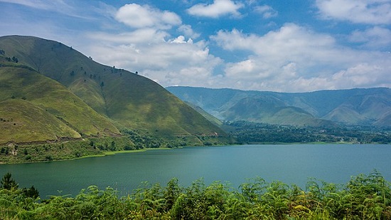 Lake Toba is in the caldera of a supervolcano in Sumatra