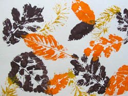Simple Science Experiment, Leaf Placemat