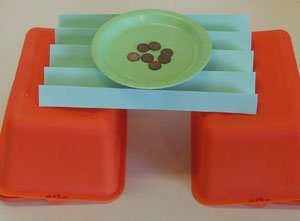 Science activity, Building Paper Bridges
