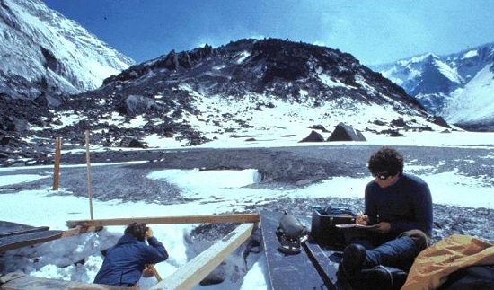 Lava dome in caldera of Mount Saint Helens